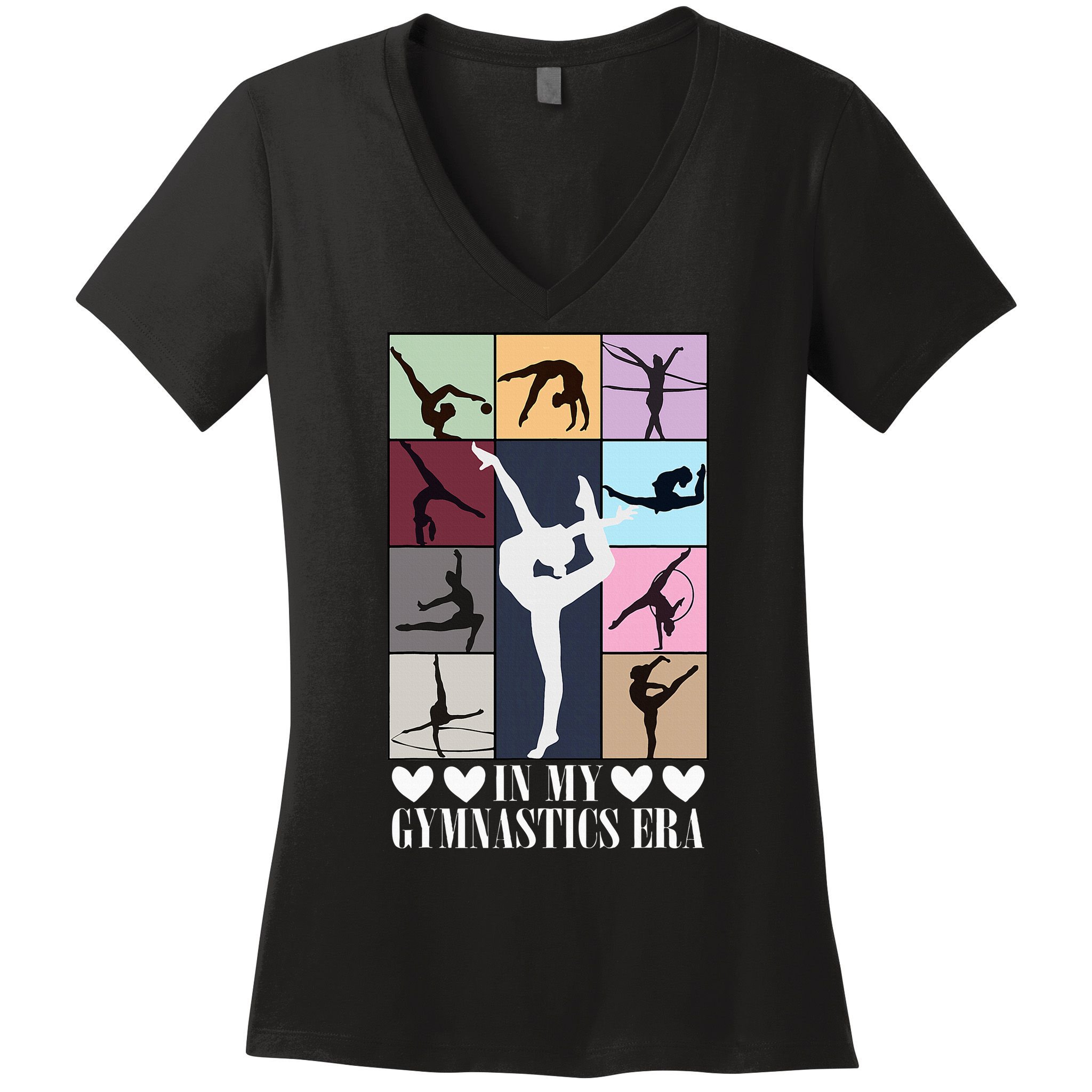 In My Gymnastics Era Women's V-Neck T-Shirt