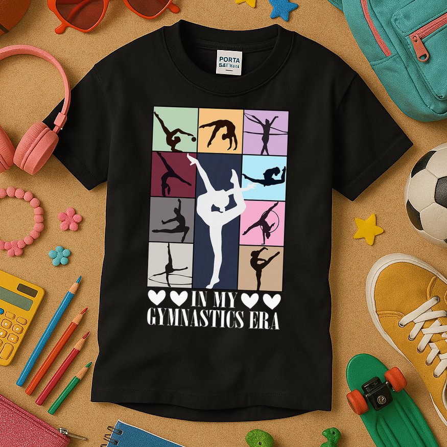 In My Gymnastics Era Kids T-Shirt