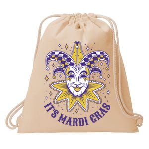 It's Mardi Gras Holiday Festival Drawstring Bag