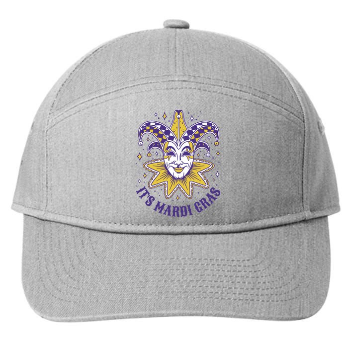 It's Mardi Gras Holiday Festival 7-Panel Snapback Hat