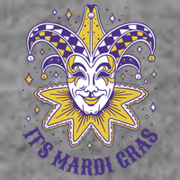 It's Mardi Gras Holiday Festival 7-Panel Snapback Hat