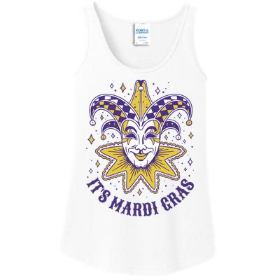 It's Mardi Gras Holiday Festival Ladies Essential Tank