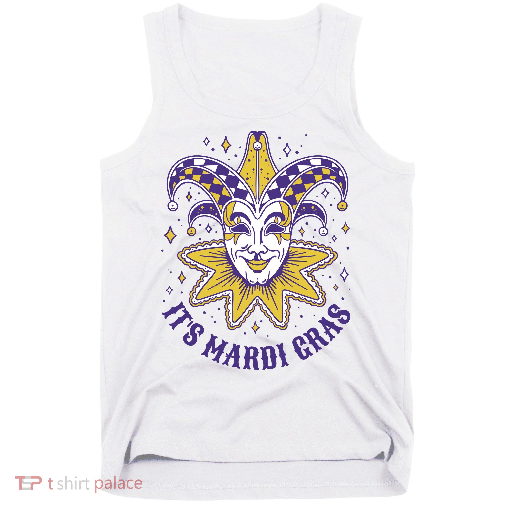 It's Mardi Gras Holiday Festival Tank Top