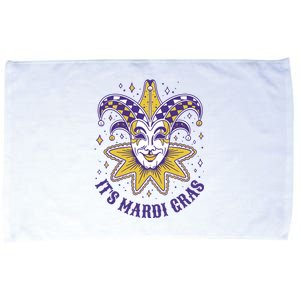 It's Mardi Gras Holiday Festival Microfiber Hand Towel