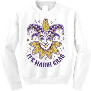 It's Mardi Gras Holiday Festival Kids Sweatshirt