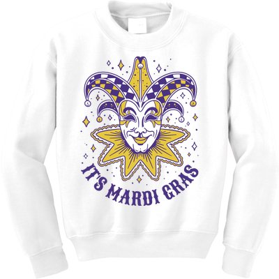 It's Mardi Gras Holiday Festival Kids Sweatshirt