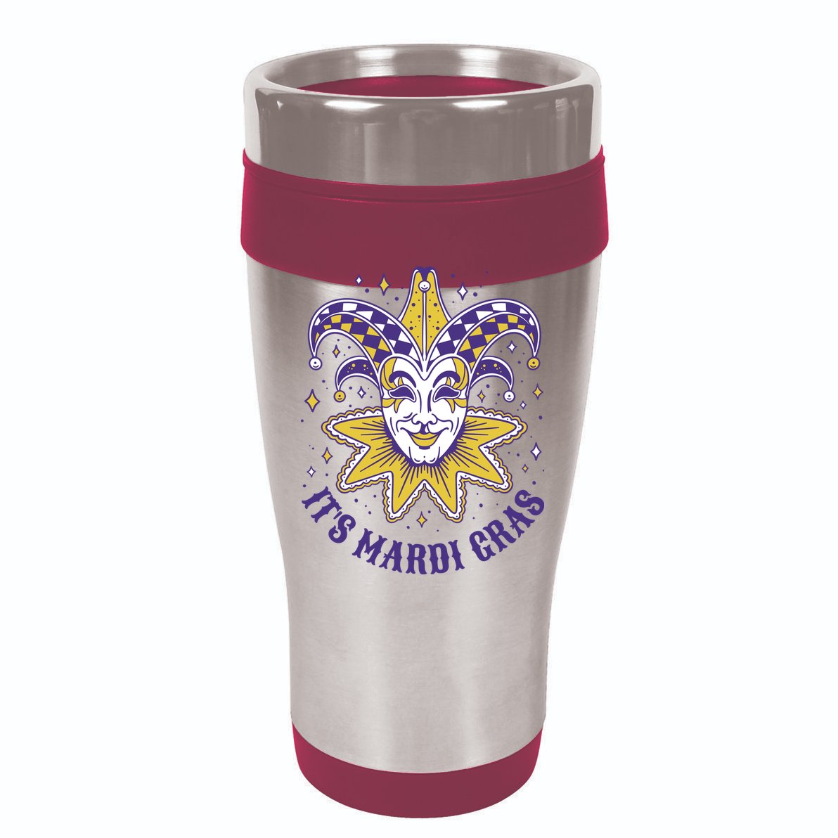 It's Mardi Gras Holiday Festival Wool Snapback Cap