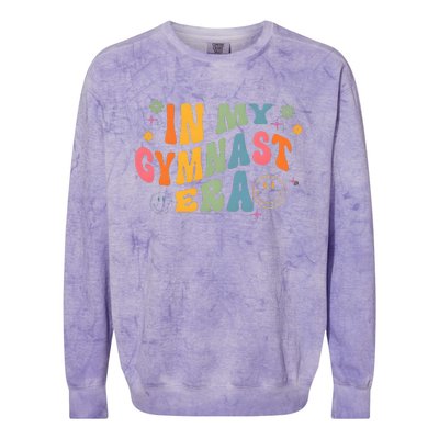 In My Gymnast Era Sports Gym Gymnastics Lover Gymnast Colorblast Crewneck Sweatshirt