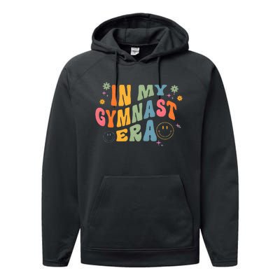 In My Gymnast Era Sports Gym Gymnastics Lover Gymnast Performance Fleece Hoodie