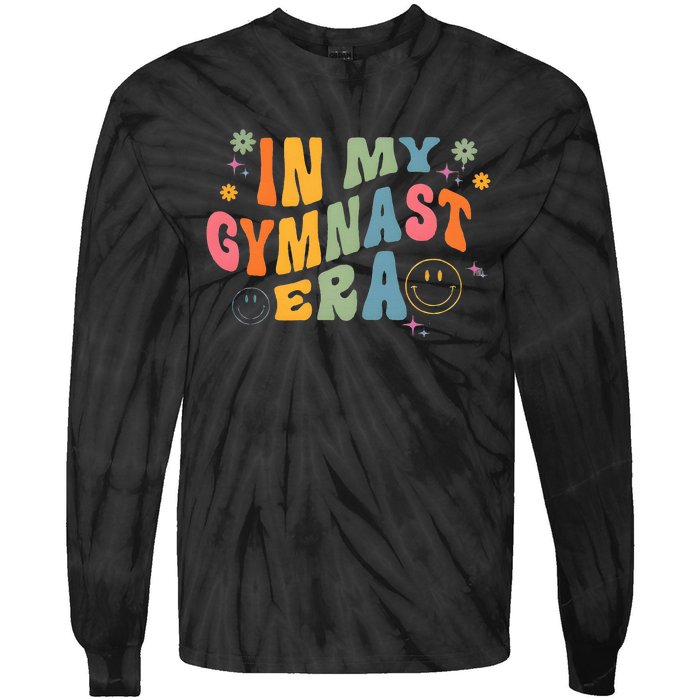 In My Gymnast Era Sports Gym Gymnastics Lover Gymnast Tie-Dye Long Sleeve Shirt