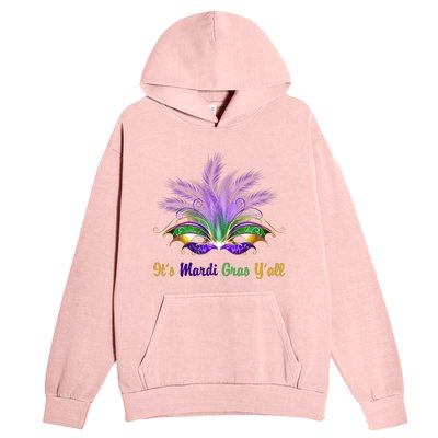 It's Mardi Gras Y'all Festive Party Urban Pullover Hoodie