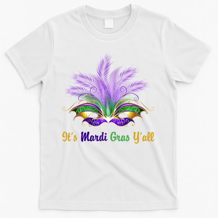 It's Mardi Gras Y'all Festive Party T-Shirt