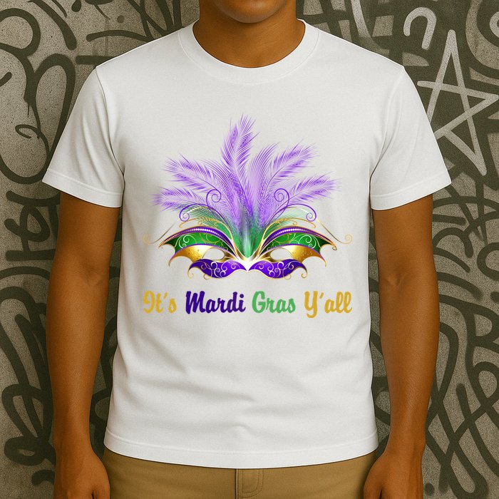 It's Mardi Gras Y'all Festive Party T-Shirt