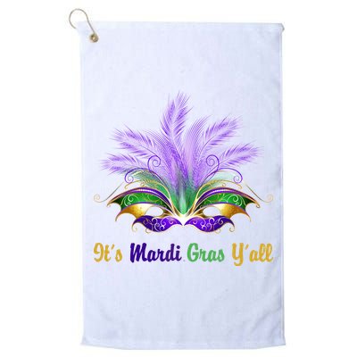 It's Mardi Gras Y'all Festive Party Golf Towel