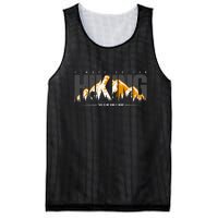 I Must Go For This Is My Hiking Gift Mesh Reversible Basketball Jersey Tank