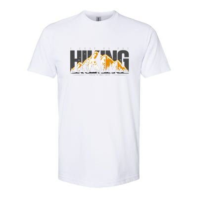 I Must Go For This Is My Hiking Gift Softstyle CVC T-Shirt