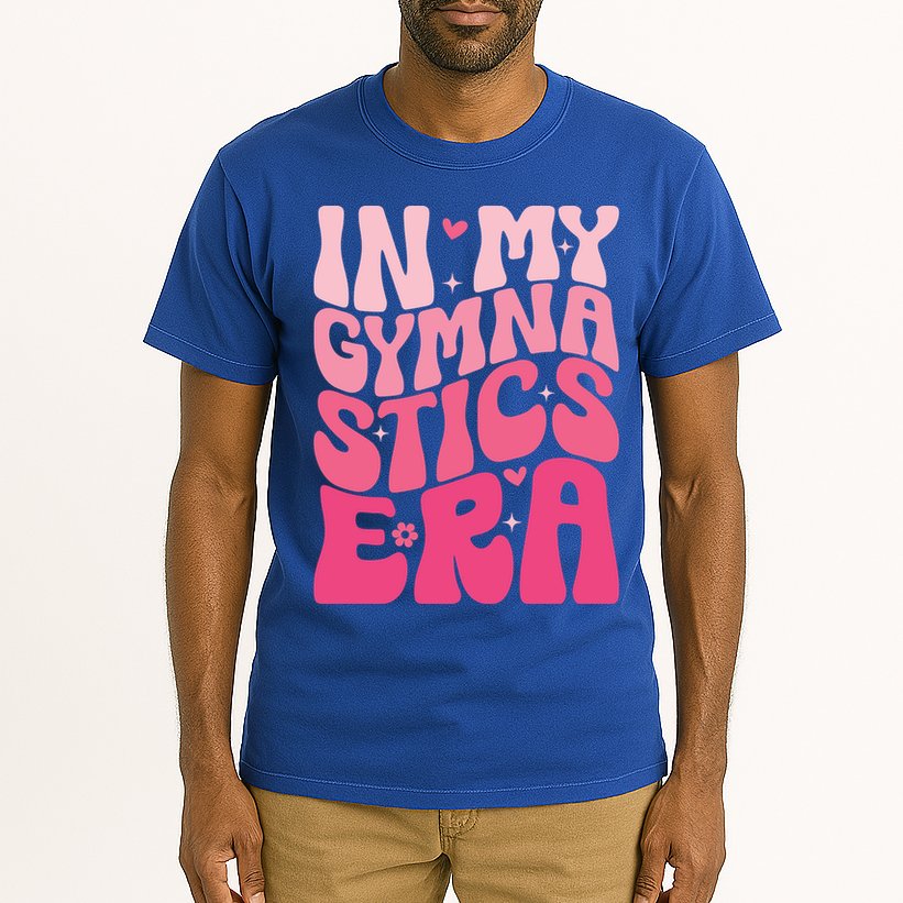 In My Gymnastics Era Groovy Gymnastics Birthday Gift Tall T-Shirt