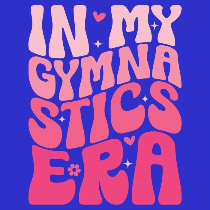 In My Gymnastics Era Groovy Gymnastics Birthday Gift Tall T-Shirt