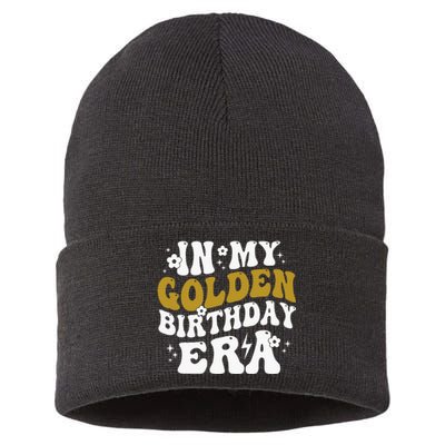 In My Golden Birthday Era Sustainable Knit Beanie