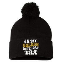 In My Golden Birthday Era Pom Pom 12in Knit Beanie