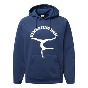 In My Gymnastics Mom Era Trendy Gymnastics Lover 2 Side Gift Performance Fleece Hoodie