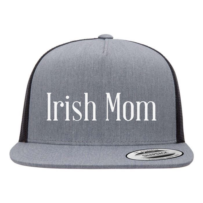 Irish Mom Gift Happy St Saint Patrick's Day Flat Bill Trucker Hat