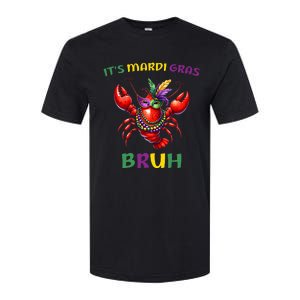 ItS Mardi Gras Bruh Crawfish Carnival Happy Mardi Gras Softstyle® CVC T-Shirt