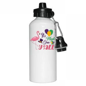 It's Mardi Gras Y'all Aluminum Water Bottle