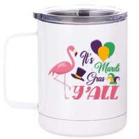 It's Mardi Gras Y'all 12 oz Stainless Steel Tumbler Cup