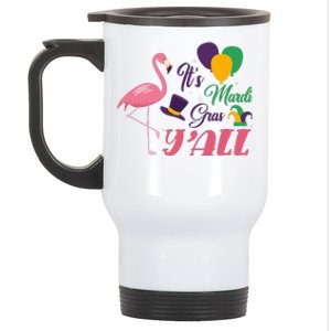 It's Mardi Gras Y'all Stainless Steel Travel Mug