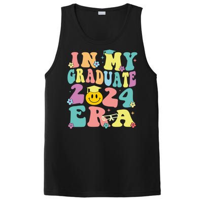 In My Graduate 2024 Era Funny Graduation Groovy Gift PosiCharge Competitor Tank