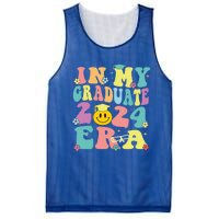 In My Graduate 2024 Era Funny Graduation Groovy Gift Mesh Reversible Basketball Jersey Tank