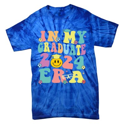 In My Graduate 2024 Era Funny Graduation Groovy Gift Tie-Dye T-Shirt