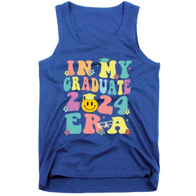 In My Graduate 2024 Era Funny Graduation Groovy Gift Tank Top