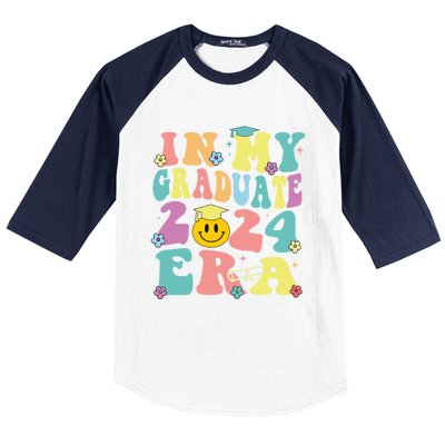 In My Graduate 2024 Era Funny Graduation Groovy Gift Baseball Sleeve Shirt