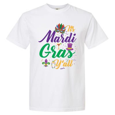 It's Mardi Gras Y'all Garment-Dyed Heavyweight T-Shirt