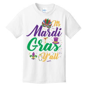 It's Mardi Gras Y'all Kids T-Shirt