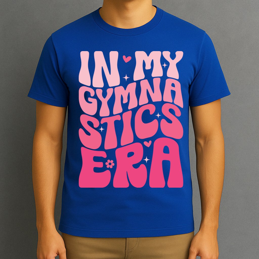 In My Gymnastics Era Groovy Gymnastics Birthday Cool Gift T-Shirt