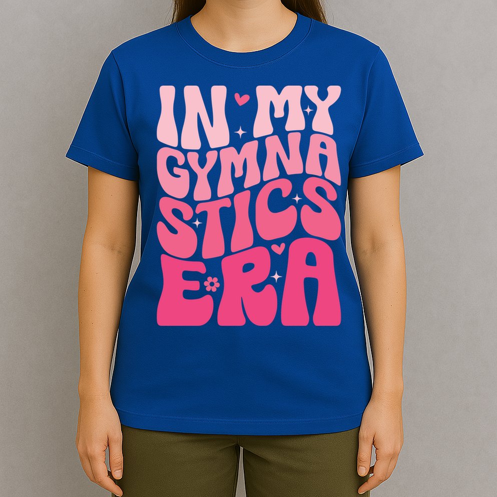 In My Gymnastics Era Groovy Gymnastics Birthday Cool Gift T-Shirt