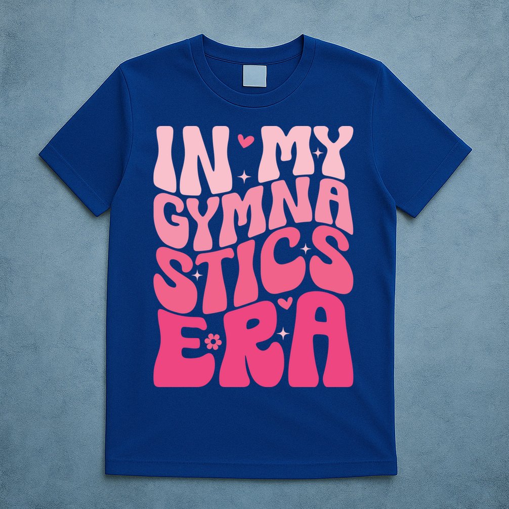 In My Gymnastics Era Groovy Gymnastics Birthday Cool Gift T-Shirt