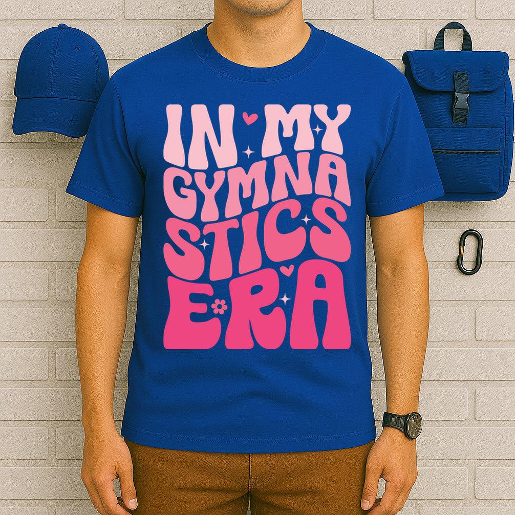 In My Gymnastics Era Groovy Gymnastics Birthday Cool Gift T-Shirt
