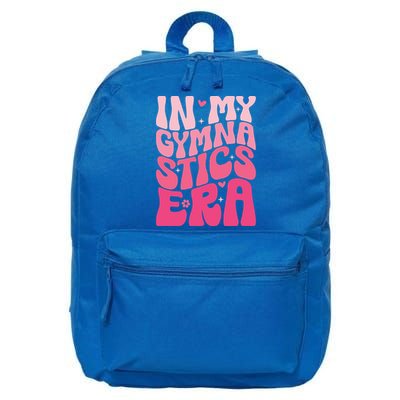 In My Gymnastics Era Groovy Gymnastics Birthday Cool Gift 16 in Basic Backpack