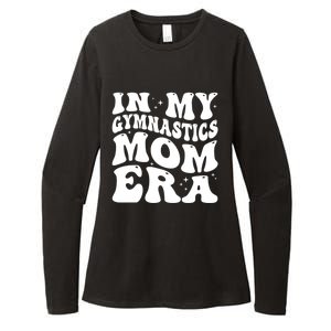 In My Gymnastics Mom Era Groovy Retro Funny Gymnastics Mom Gift Womens CVC Long Sleeve Shirt