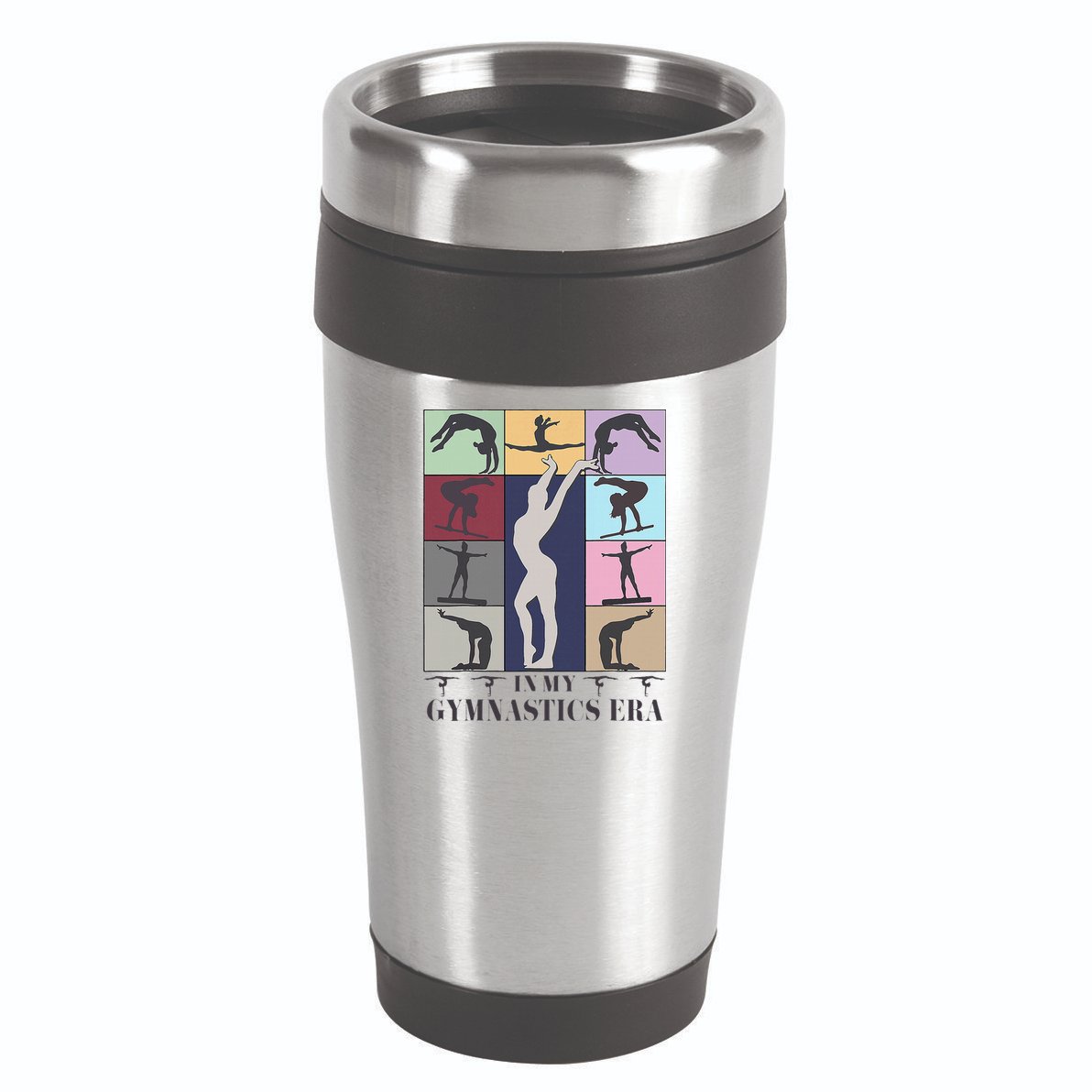 In My Gymnastics Era Gymnast Exercise Lovers Gymnastics 16oz Travel Tumbler