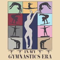 In My Gymnastics Era Gymnast Exercise Lovers Gymnastics Drawstring Bag