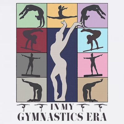 In My Gymnastics Era Gymnast Exercise Lovers Gymnastics T-Shirt