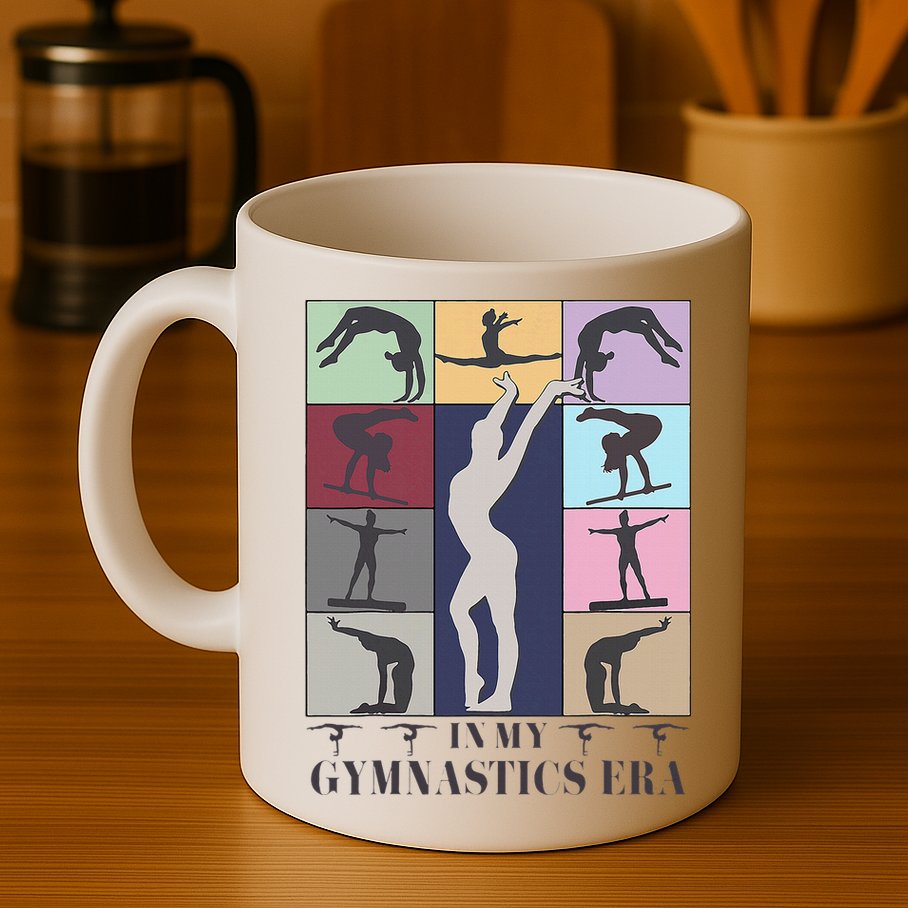 In My Gymnastics Era Gymnast Exercise Lovers Gymnastics Mug