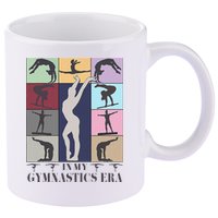 In My Gymnastics Era Gymnast Exercise Lovers Gymnastics 11oz C Handle Ceramic Mug
