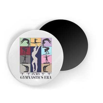 In My Gymnastics Era Gymnast Exercise Lovers Gymnastics Magnet