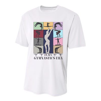 In My Gymnastics Era Gymnast Exercise Lovers Gymnastics Youth Performance Sprint T-Shirt